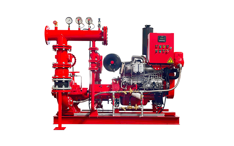 DJ fire pump set (Diesel pump+Jockey pump)